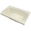 Lippert 24IN X 40IN BATHTUB; CENTER DRAIN - PARCHMENT 209385